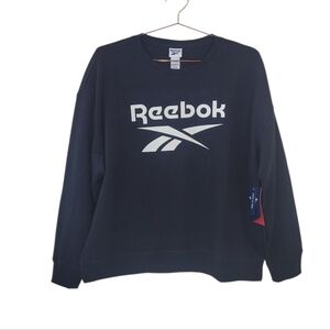 REEBOK Relaxed Graphic Crewneck Sweatshirt Size XXL